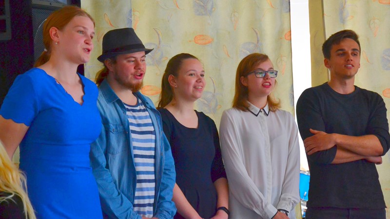 NOTA D - jarní muzicírování na Dvořákově gymnáziu