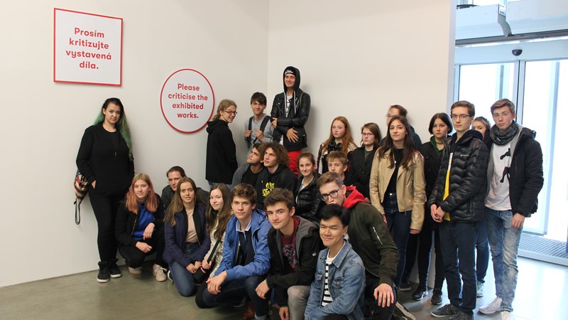 Umělecká návštěva 5.G