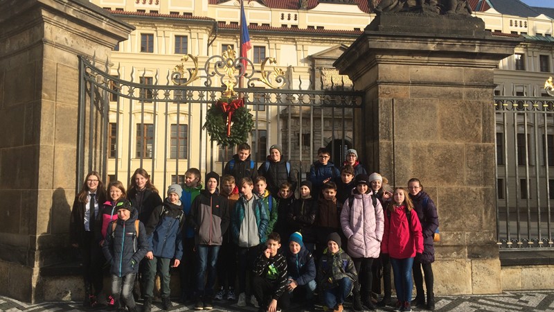 Návštěva sekundy na Pražském hradě