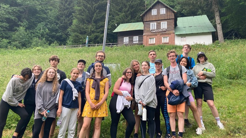 Třídní výlet 7.G - Vítkovice v Krkonoších