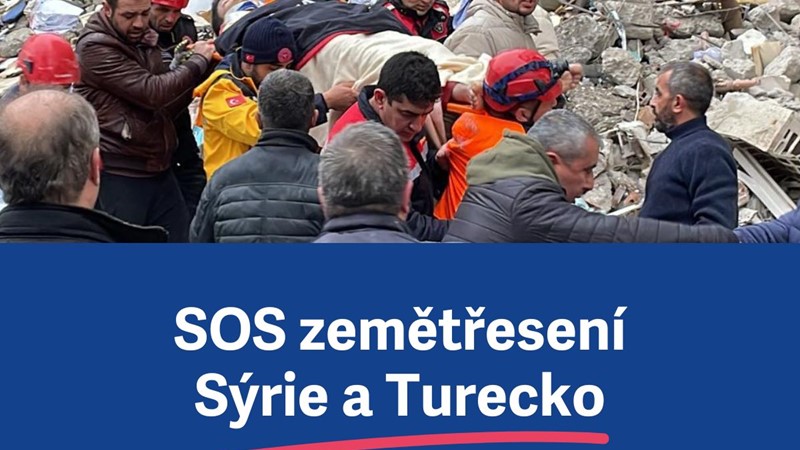 Naše pomoc postiženým zemětřesením