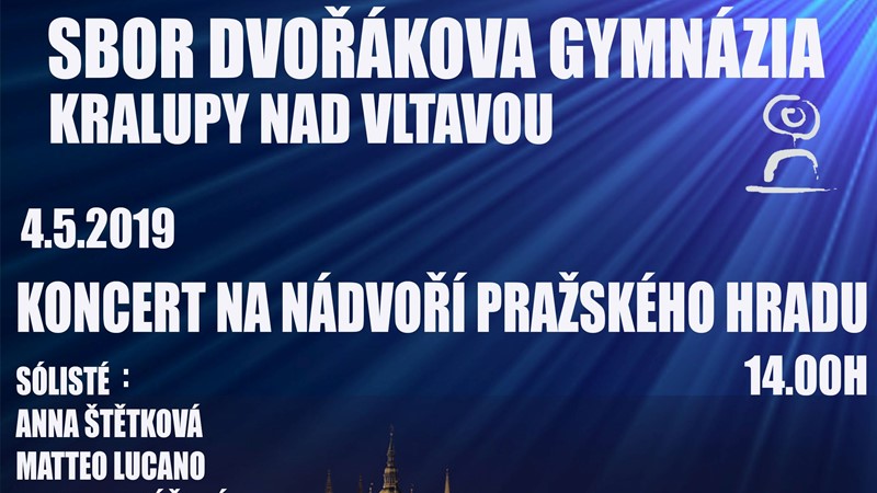 Koncert SBORU DG Pražský hrad