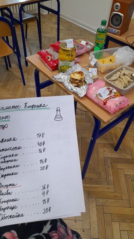 Pět hvězdiček z pěti. Ruský restaurant otevřel v učebně 30