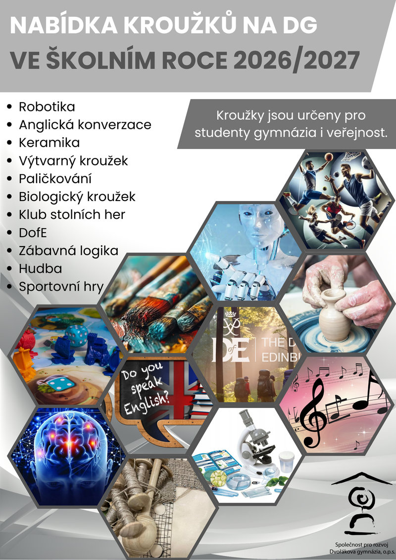 Nabídka volnočasových aktivit pro rok 2026/27