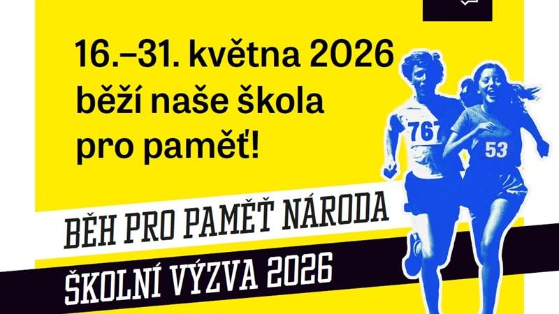 Běžíme pro Paměť národa – od 16. do 31. května 2026