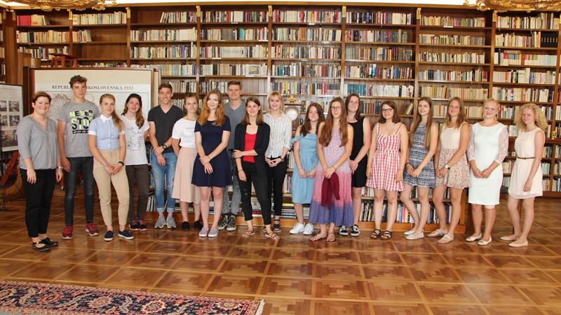 Společenskovědní seminář v prostorách Prezidentské kanceláře