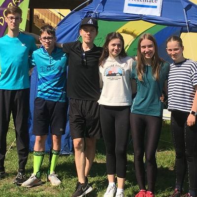 Dvě medaile na přeboru škol v orientačním běhu Středočeského kraje