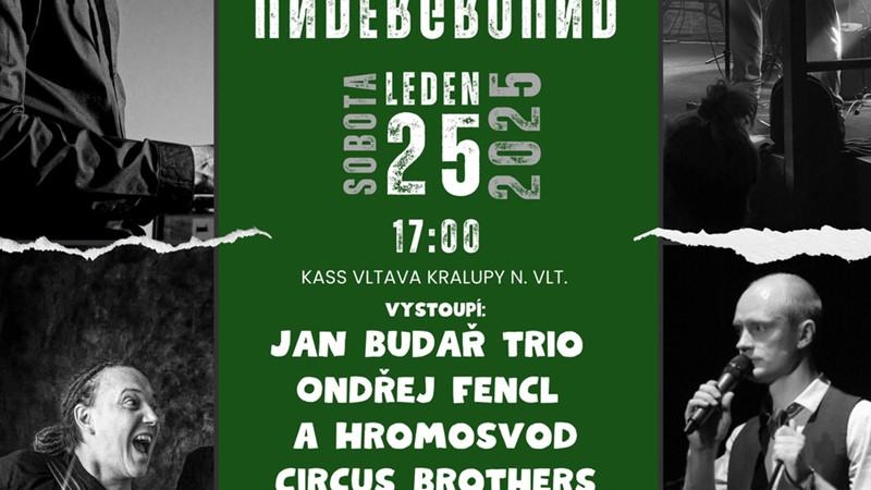 Pozvání na festival Lednový Underground - sobota 25.1.2025 od 17hod