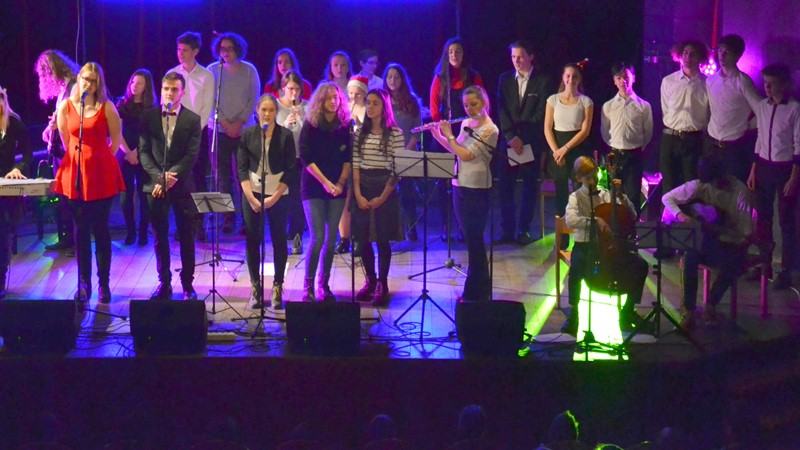 Vánoční koncert Dvořákova gymnázia